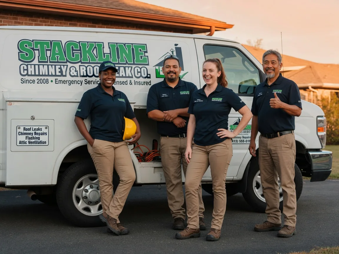 Chimney flashing repair company in Cartwright, ND